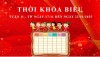 THỜI KHÓA BIỂU - TUẦN 11 - TỪ NGÀY 17/11 ĐẾN NGÀY 22/11/2025