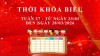 THỜI KHÓA BIỂU - TUẦN 27 - TỪ NGÀY 23/03 ĐẾN NGÀY 28/03/2026