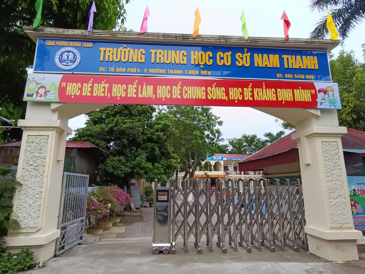 TRƯỜNG THCS NAM THANH PHÁT ĐỘNG TUẦN LỄ HƯỞNG ỨNG HỌC TẬP SUỐT ĐỜI NĂM 2025