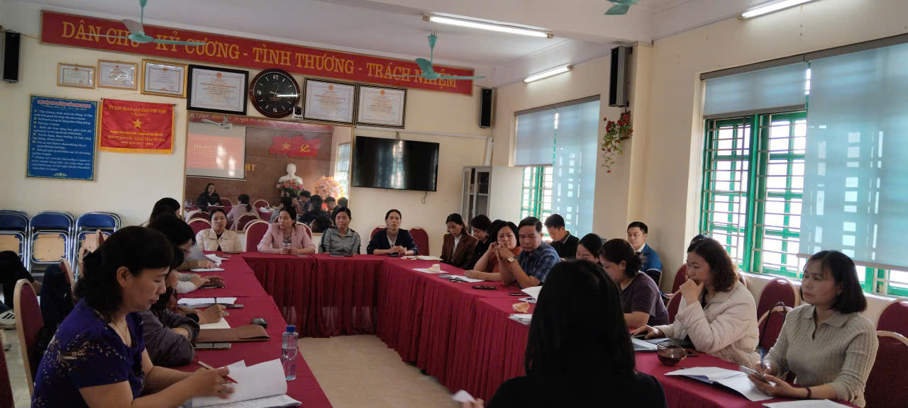 CHI BỘ TRƯỜNG THCS NAM THANH TỔNG KẾT NĂM 2025, TẠO ĐÀ BỨT PHÁ CHO NHIỆM VỤ CHÍNH TRỊ NĂM 2026