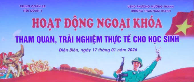 HÀNH TRÌNH “EM TẬP LÀM CHIẾN SĨ”: HỌC SINH NAM THANH TRẢI NGHIỆM TẠI TIỂU ĐOÀN 1 - TRUNG ĐOÀN 82