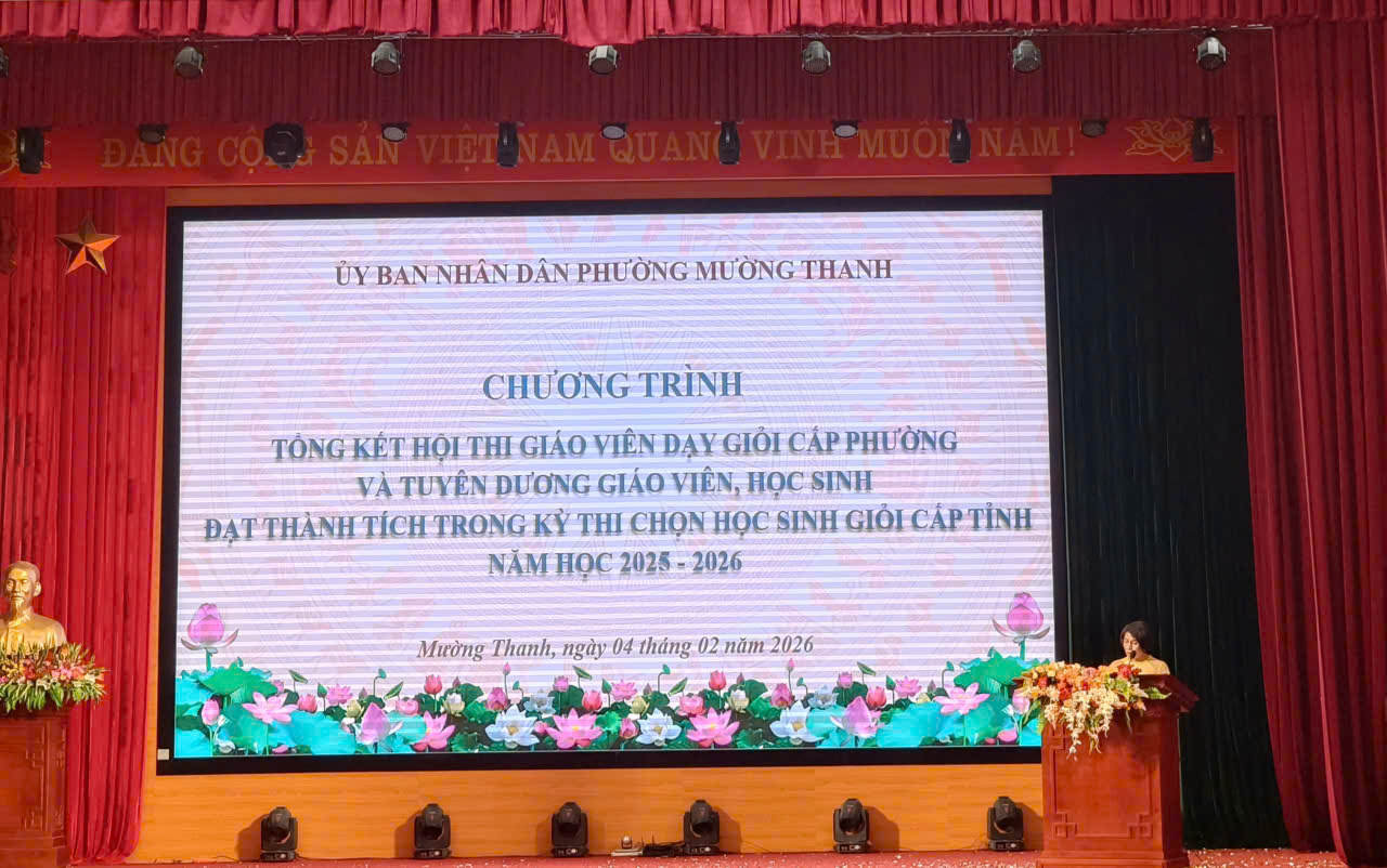 TRƯỜNG THCS NAM THANH GHI DẤU ẤN KÉP TẠI HỘI THI GIÁO VIÊN DẠY GIỎI VÀ KỲ THI HỌC SINH GIỎI TỈNH NĂM HỌC 2025-2026